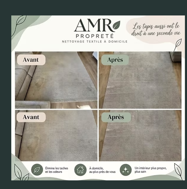Les tapis aussi ont le droit à une seconde vie.